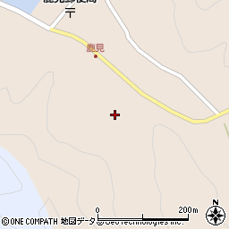 長崎県対馬市上県町鹿見29周辺の地図
