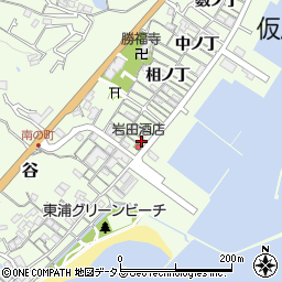 兵庫県淡路市仮屋南ノ丁36周辺の地図