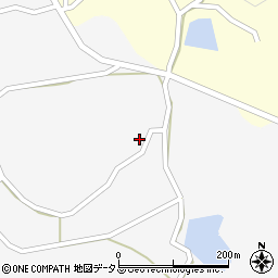 広島県三原市久井町和草77周辺の地図