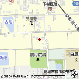 奈良県葛城市當麻201周辺の地図