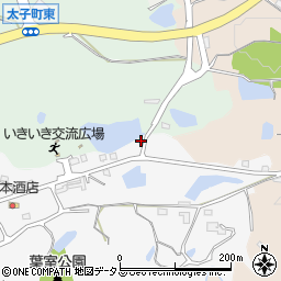大阪府南河内郡太子町葉室1367周辺の地図