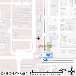 ＪＦＥスチール株式会社　西日本製鉄所ファクシミリ労働人事部倉敷安全衛生室周辺の地図