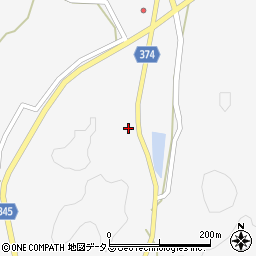広島県三原市久井町和草2158周辺の地図