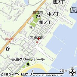 兵庫県淡路市仮屋南ノ丁42周辺の地図