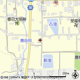 奈良県葛城市當麻348-2周辺の地図