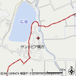 岡山県浅口市鴨方町六条院西3600-27周辺の地図