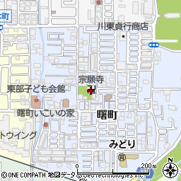 宗願寺周辺の地図