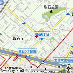 ドルチェ高石Ａ棟周辺の地図