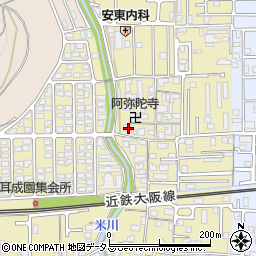 奈良県橿原市山之坊町377周辺の地図