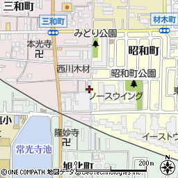 奈良県大和高田市三和町17-8周辺の地図