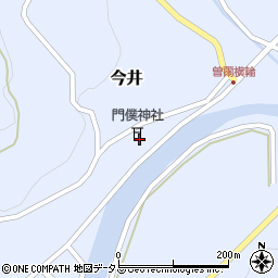 奈良県宇陀郡曽爾村今井750周辺の地図