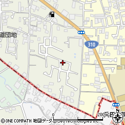 大阪府堺市東区草尾502-2周辺の地図
