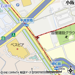 大阪府堺市南区太平寺周辺の地図
