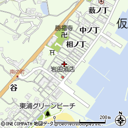 兵庫県淡路市仮屋南ノ丁46周辺の地図