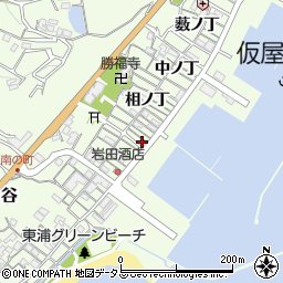 兵庫県淡路市仮屋南ノ丁55周辺の地図