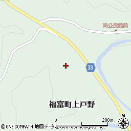 広島県東広島市福富町上戸野3690周辺の地図