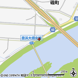 豊浜大橋周辺の地図