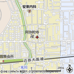 奈良県橿原市山之坊町381-4周辺の地図