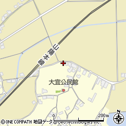 岡山県笠岡市大宜1584周辺の地図
