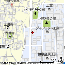 陸整自動車用品株式会社　富田林パーツセンター店周辺の地図