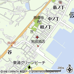 兵庫県淡路市仮屋南ノ丁350周辺の地図