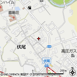 大阪府堺市中区伏尾周辺の地図