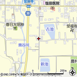 奈良県葛城市當麻355-3周辺の地図