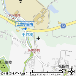 大阪府南河内郡太子町葉室1447周辺の地図