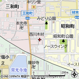 奈良県大和高田市三和町17-6周辺の地図
