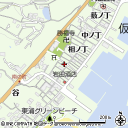 兵庫県淡路市仮屋南ノ丁342周辺の地図
