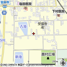 奈良県葛城市當麻157-20周辺の地図