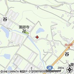 兵庫県淡路市谷451周辺の地図