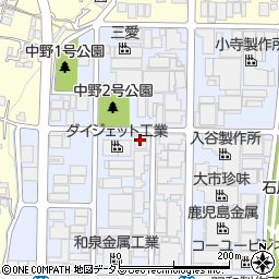 金光倉庫周辺の地図