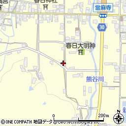 奈良県葛城市當麻244-2周辺の地図