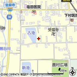 奈良県葛城市當麻157-11周辺の地図