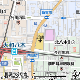 奈良県橿原市北八木町3丁目65-11周辺の地図