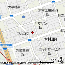 ジャパン建材株式会社　阪南営業所周辺の地図