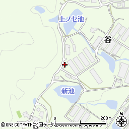 兵庫県淡路市谷253周辺の地図