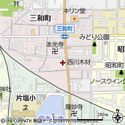 奈良県大和高田市三和町14-7周辺の地図