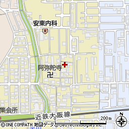 奈良県橿原市山之坊町403周辺の地図