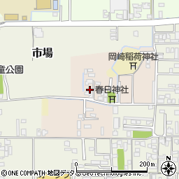 奈良県大和高田市岡崎30周辺の地図