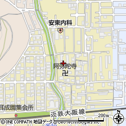 奈良県橿原市山之坊町388周辺の地図