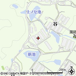 兵庫県淡路市谷255周辺の地図