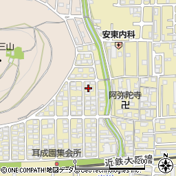 奈良県橿原市山之坊町517周辺の地図