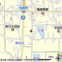 奈良県葛城市當麻366周辺の地図