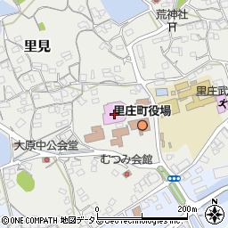 里庄総合文化ホール（フロイデ）周辺の地図