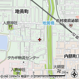 奈良県橿原市地黄町426周辺の地図
