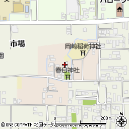 奈良県大和高田市岡崎40周辺の地図