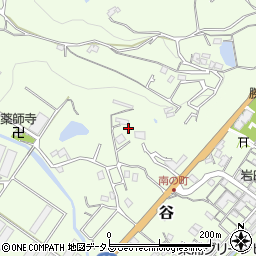 兵庫県淡路市谷496周辺の地図