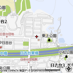 県営日吉台住宅５号棟周辺の地図